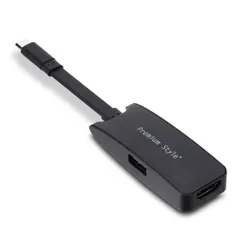 画面共有 ケーブル 変換 ミラーリングアダプタ HDMI USB Type-C タイプC タイプシー USBC USB-C Type-A タイプA タイプエー USBA USB-A ブラック 黒 ミラーリング 【定形外郵便にて発送】【1週間以内発送】