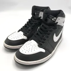 【中古】NIKE AIR JORDAN  1 Retro High OG Black/White スニーカー 26.5cm DZ5485-010 ブラック ホワイト ナイキ[10]