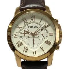 FOSSIL(フォッシル) 腕時計 - FS4991 ボーイズ クロノグラフ アイボリーのサムネイル