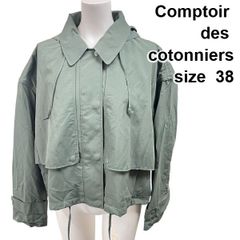 COMPTOIR DES COTONNIERS（M）ユーティリティショートパーカ - メルカリ