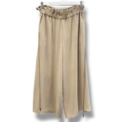 タグ付き 未使用品Theory セオリー クロップドワイドパンツ サイズM ベージュ NO 01-9306443-320-904 定価 ¥31900円 made in Japan 日本製 シンプル 無地 レディース 夏 ゴーゴー古着マルイ草加店2938