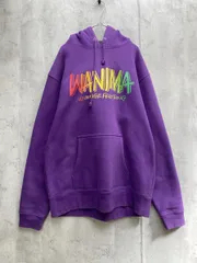 WANIMA ワニマ Everybody!!TOUR2018 プルオーバー パーカー 裏起毛 sizeL/紫  ◆■メンズ