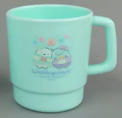 【中古】マグカップ･湯のみ しろくま＆とかげ(ブルー) スタッキングマグカップ 「すみっコぐらし ネオ・すみっコくじ Part8」 G賞