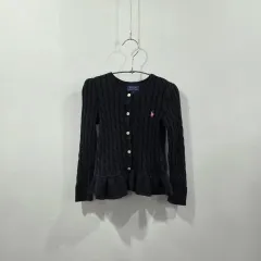 ポロ ラルフローレン キッズ ケーブル ニット カーディガン 5