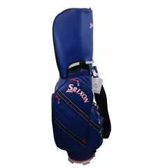 【新品】SRIXON(スリクソン) 軽量キャディバッグ 青 9.5型 4分割 GGC-S166 ゴルフ用品 2512-0922