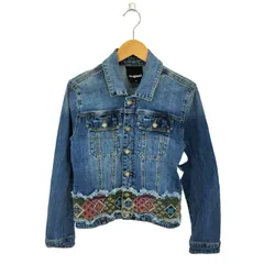 デシグアル Desigual 装飾柄 デニムジャケット レディース JPN：M 