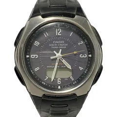 CASIO(カシオ) 腕時計 wave ceptor(ウェーブセプター) WVA-430J メンズ タフソーラー/電波 黒