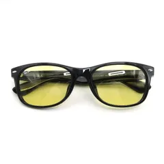 美品 Ray-Ban レイバン サングラス RB2132-F NEW WAYFARER イタリア製 601/R6 ブラック  54000227