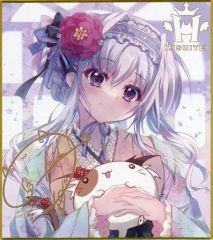 ぱ*こ様 【手描きイラスト】オリジナル 原画 一点物 浴衣 夏祭 り猫耳