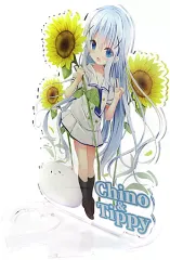 【中古】同人アクセサリー・小物系 【ご注文はうさぎですか?】アクリルフィギュア チノ＆ティッピー(ふぇありぃあい) C94/ぎんいろからす