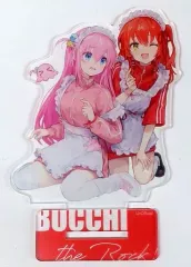 【中古】同人アクセサリー・小物系 【ぼっち・ざ・ろっく!】ぼ喜多アクリルスタンド メイドの姿ver 後藤ひとり＆喜多郁代(巻羊) C102/KEGARI