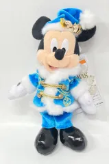 東京ディズニーシー ぬいぐるみバッジ CHRISTMAS WISHES 2017 ミッキー(水色)/カラーオブクリスマス 2017