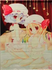 【中古】同人ポスター・タペストリー・カレンダー系 【東方Project】B2タペストリー レミリア・スカーレット＆フランドール・スカーレット(ミヤスリサ/なつめえり) 博麗神社例大祭SP/ D・N・A.Lab.＆いちごさいず