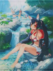 【中古】同人ポスター・タペストリー・カレンダー系 【バーチャルYoutuber】B2Wスエードタペストリー ホロライブゲーマーズサマー(泉彩) /大陸間弾道少女