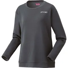 YONEX ヨネックス WOMEN ロングスリーブTシャツ テニス ロングＴシャツウィメンズ (16821-075)、チャコール
