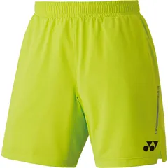 YONEX ヨネックス VAメンズニットハーフパンツ テニス ゲームパンツメンズ (15227-680)、フレッシュライム