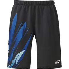 YONEX ヨネックス メンズニットハーフパンツ(フィットスタイル) テニス ゲームパンツメンズ 15222-007、(007)ブラック