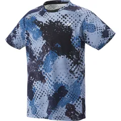 YONEX ヨネックス ユニゲームシャツ(フィットスタイル) テニス ゲームシャツ 10683-590、(590)フェルトブルー