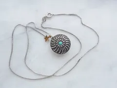 アンモナイトネックレス　アンモナイトをモチーフにしたネックレスは年中無休の海LOVERさんに！