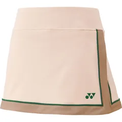 YONEX ヨネックス ウィメンズスカート(インナースパッツ付) テニス スラックス・スカート 26149-630、(630)ピンクベージュ