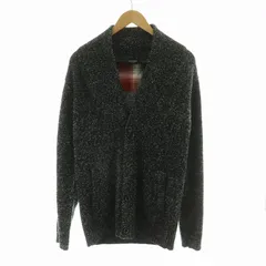 ブラックレーベルクレストブリッジ BLACK LABEL CRESTBRIDGE カーディガン ニット モヘヤ混 アルパカ 長袖 ロング LL ブラック 51N16-616-09 /NQ ■GY12