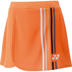 YONEX ヨネックス ウィメンズスカート(インナースパッツ付) バドミントン スコート (26156-752)、ハイオレンジ