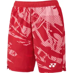 YONEX ヨネックス メンズニットハーフパンツ テニス ゲームパンツメンズ 15206-587、(587)タンゴレッド