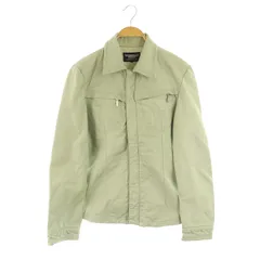 トルネードマート TORNADO MART レザージャケット 革ジャン ジップアップ M カーキ /MY ■OS