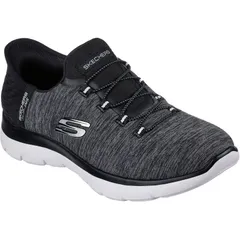 SKECHERS スケッチャーズ サミッツ - ダズリング ヘイズ カジュアル シューズ (149937w-bkw)、22.5cm