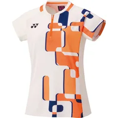 YONEX ヨネックス ウィメンズゲームシャツ バドミントン ゲームシャツウィメンズ (20856-206)、ナチュラル