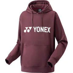 YONEX ヨネックス UNI パーカー(ビッグシルエット) テニス ＷＵＰニットジャケット (31061-387)、ボルドー