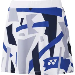 YONEX ヨネックス ウィメンズスカート(インナースパッツ付) テニス スラックス・スカート 26154-011、(011)ホワイト