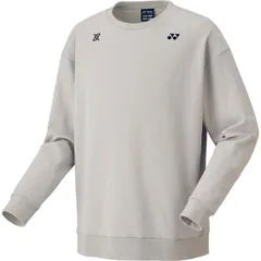 YONEX ヨネックス VAユニスウェットシャツ テニス スウェットトレーナー (30101-452)、グレイッシュベージュ