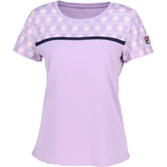 fila(フィラ) 51 ゲームシャツ テニスゲームシャツ W (el0002-32a)、ライラック