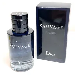 【中古品】Dior ディオール SAUVAGE ソヴァージュ オードゥ トワレ 香水 60ml 8割 メンズ SA