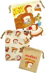 【中古】バッグ メインアート 3P巾着 「パンどろぼう」