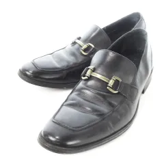 コールハーン COLE HAAN ビジネスシューズ ローファー レザー 本革 ビット ワンポイント M 黒 ブラック /CK3 ■GY11