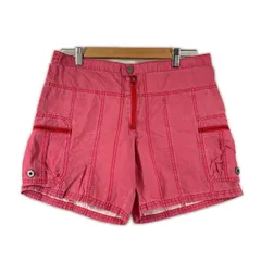 美品 DIESEL ディーゼル 無地 オールシーズン ショートパンツ コットン ピンク レディース【古着】【中古】【送料無料】