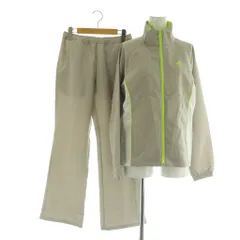 アディダス adidas CLIMALITE セットアップ上下 ジャージ ジャケット フレアパンツ イージー M グレー /MY ■OS