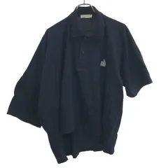 LANVIN ランバン 20SS アシンメトリーオーバーサイズポロシャツ RM-JE0009-JG01-E20 ネイビー Sのサムネイル