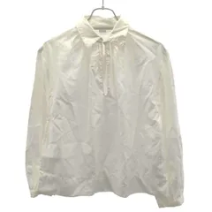 STELLA McCARTNEY ステラ マッカートニー ギャザーブラウス シャツ 493884 SJA01 ホワイト 38のサムネイル