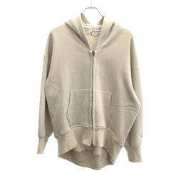 Americana アメリカーナ L'Appartement 別注 WIDE FULLZIP HOODIE ワイドフルジップパーカー  アイボリー F