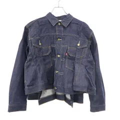 sacai×Levi’s サカイ リーバイス 25SS Women's Denim Jacket デニムジャケット 25-07781 インディゴブルー 2