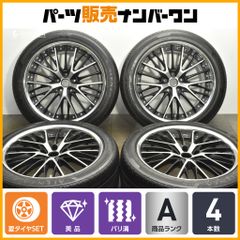 【40アルヴェル用 美品】WORK シュバート SG2 20in 8.5J +38 PCD120 アレンザ LX100 245/45R20 レクサスLM アルファード ヴェルファイア