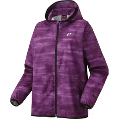 YONEX ヨネックス WOMEN 裏地付ウィンドウォーマーパーカー テニス ウォーマージャケットウィメ・ (78077-354)、ミストパープル