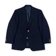 金ボタン J.PRESS ジェイプレス 背抜き 段返3B テーラードジャケット 紺ブレ 170A/ネイビー メンズ