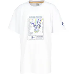 CONVERSE コンバース Jr.プリントTシャツ バスケットボール ＴシャツＪＲ (cb451357-1100)、ホワイト