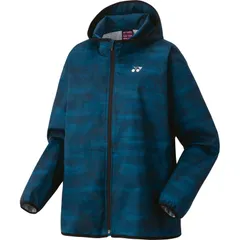 YONEX ヨネックス WOMEN 裏地付ウィンドウォーマーパーカー テニス ウォーマージャケットウィメ・ (78077-609)、ナイトスカイ