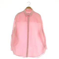 ジャーナルスタンダード レリューム JOURNAL STANDARD relume コットンブロードオーバーサイズシャツ 長袖 F ピンク /MY ■OS