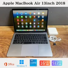2026年最新】macbook air 2018 16gbの人気アイテム - メルカリ